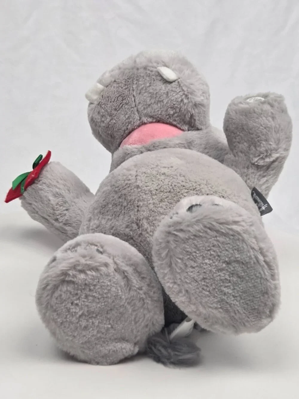 2025 Hallmark Singing Gray Hippo Plush Sings I Want A Hippo For Christmas